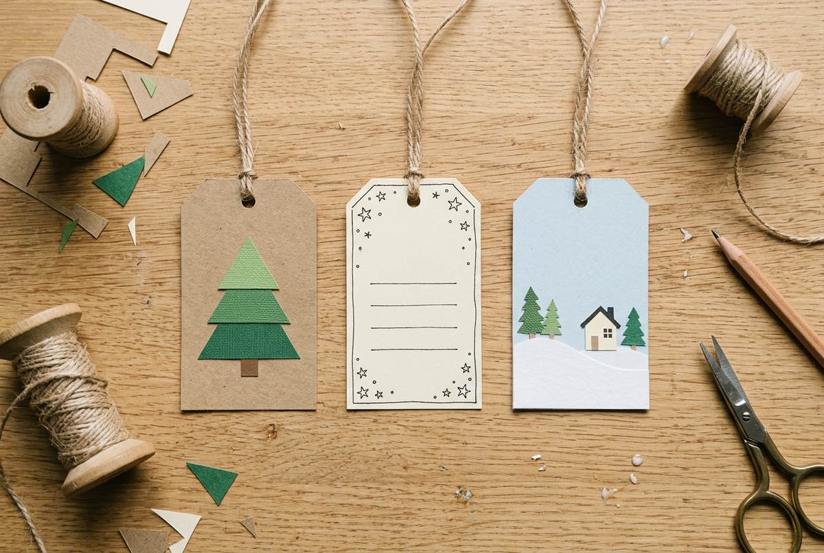 3 Handmade Holiday Gift Tag Ideas | Honest Craft Market – honestcraftmarket