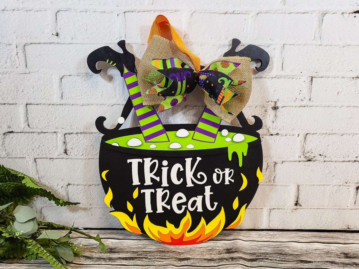 Witches Cauldron DIY Unfinished Kit