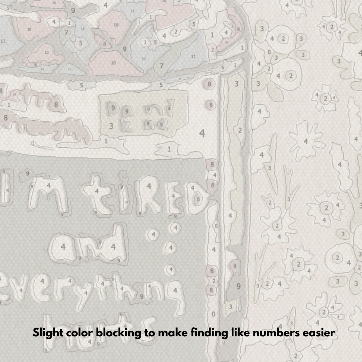 I’m Tired & In Pain - Paint by Numbers Kit