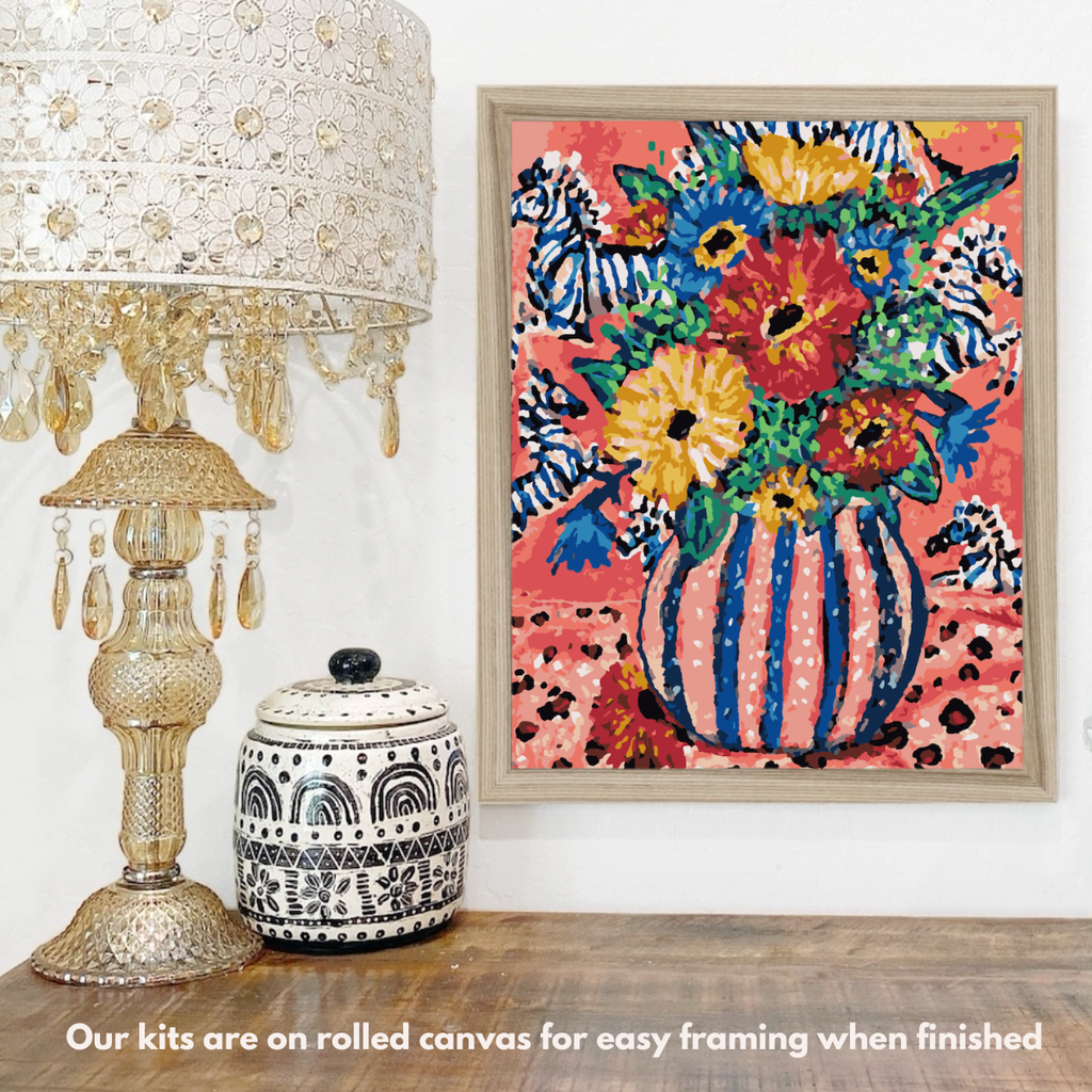 Everything Is Going To Be Ok Bouquet - Paint by Numbers Kit