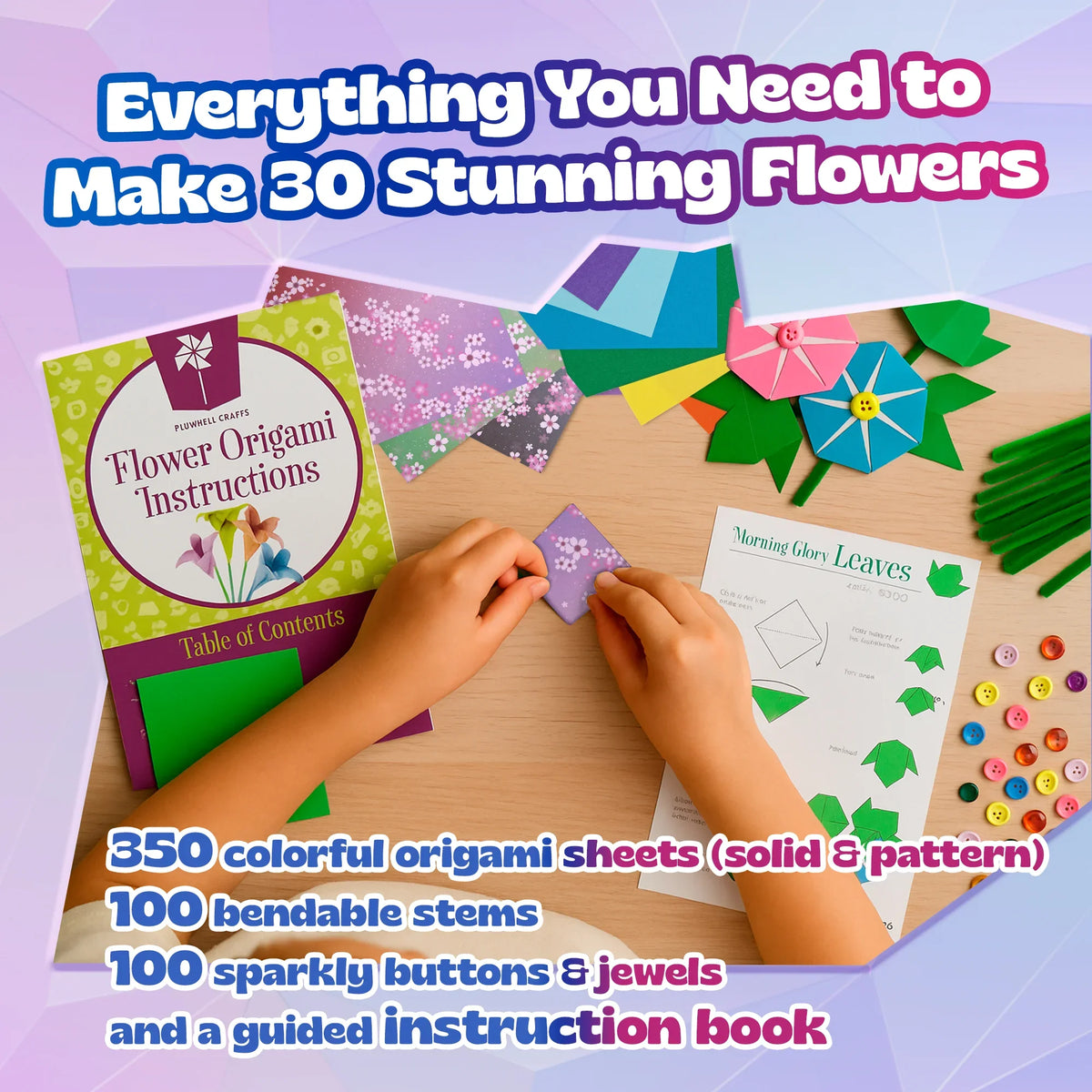 Flower Origami Kit