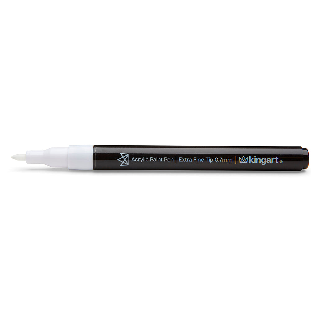 PRO Acrylic Paint Pens Extra Fine - Black & White 6 pc