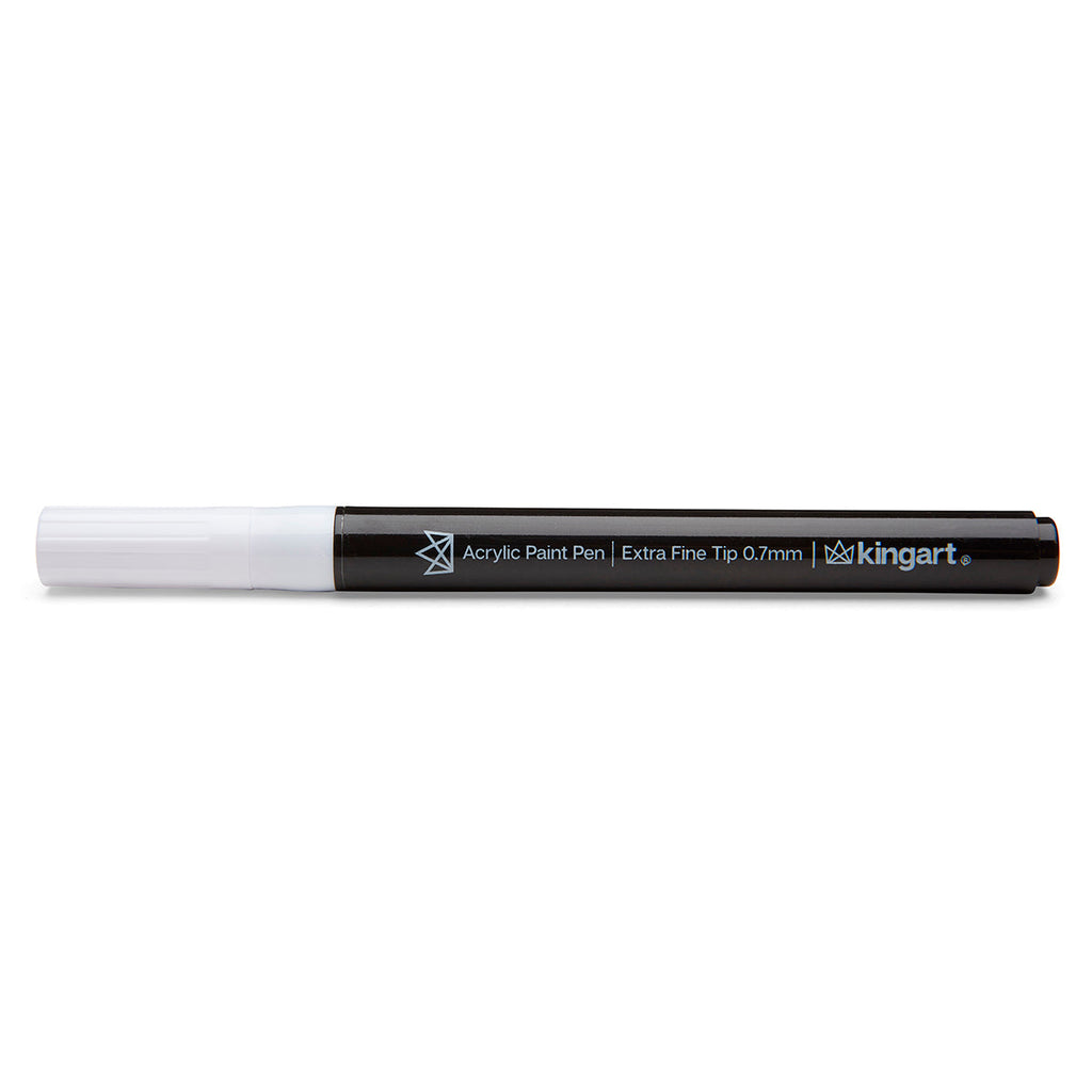 PRO Acrylic Paint Pens Extra Fine - Black & White 6 pc