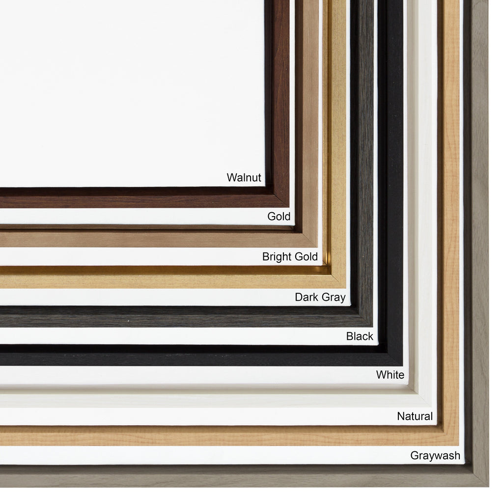 Sylvie Blank Framed Canvas 23x33