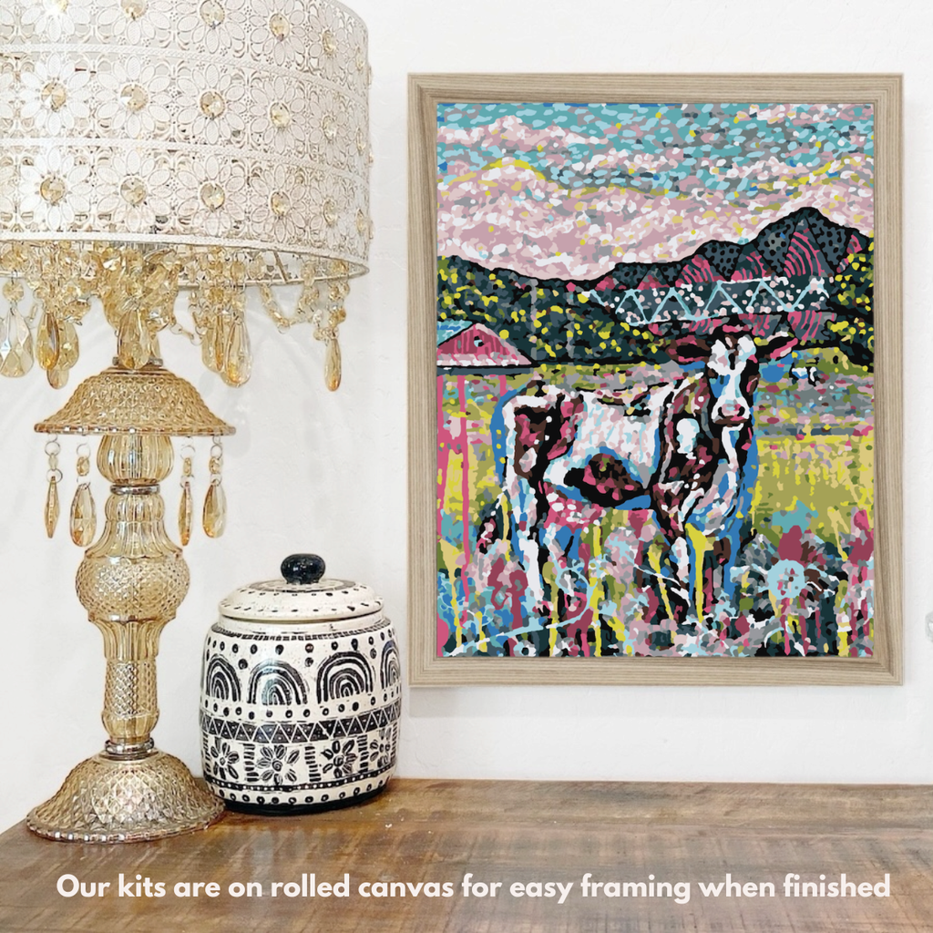 Cows On The Farm - Paint by Numbers Kit