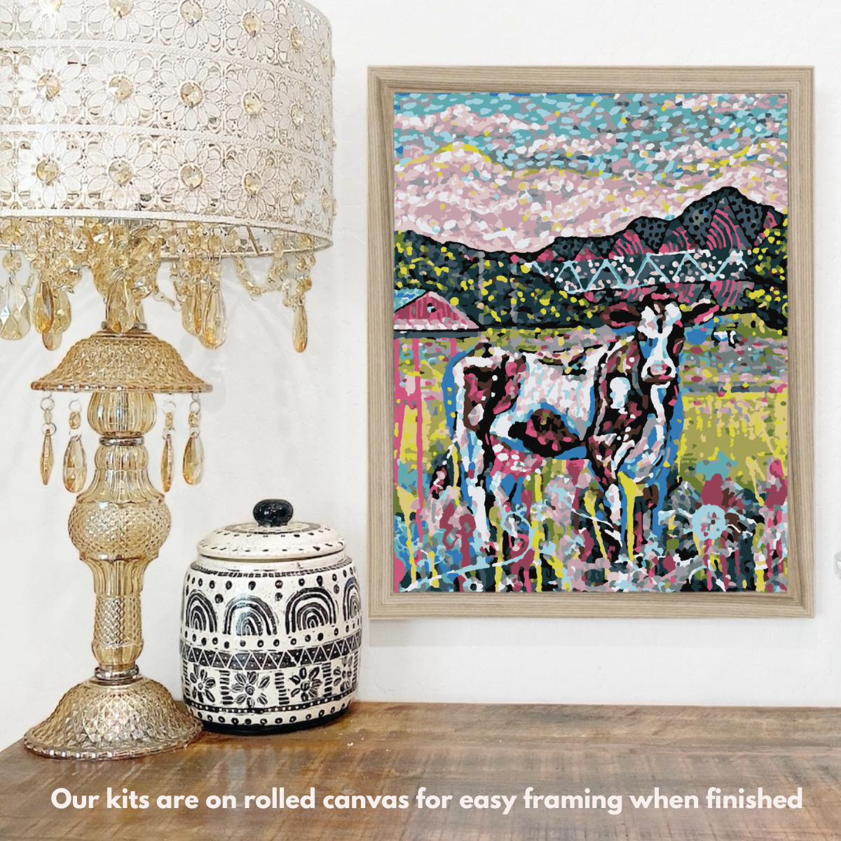 Cows On The Farm - Paint by Numbers Kit