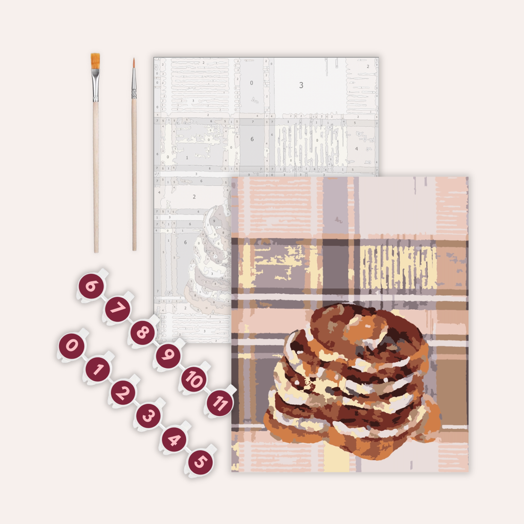Pancakes - Paint by Numbers Kit