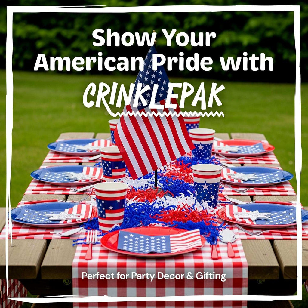 White Crinkle Paper 40 LB