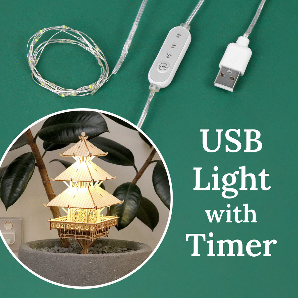 USB Lights with Timer