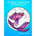 Unique Creations: Stained Glass: Adult Coloring Book - Paperback