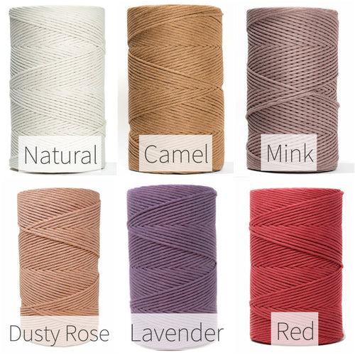 "May" Macramé Wall Hanging DIY Kit – Beginner-Friendly Boho Home Decor