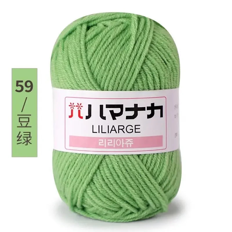 Soft Cotton Baby Yarn Thick Velvet Crochet Knitting Wool