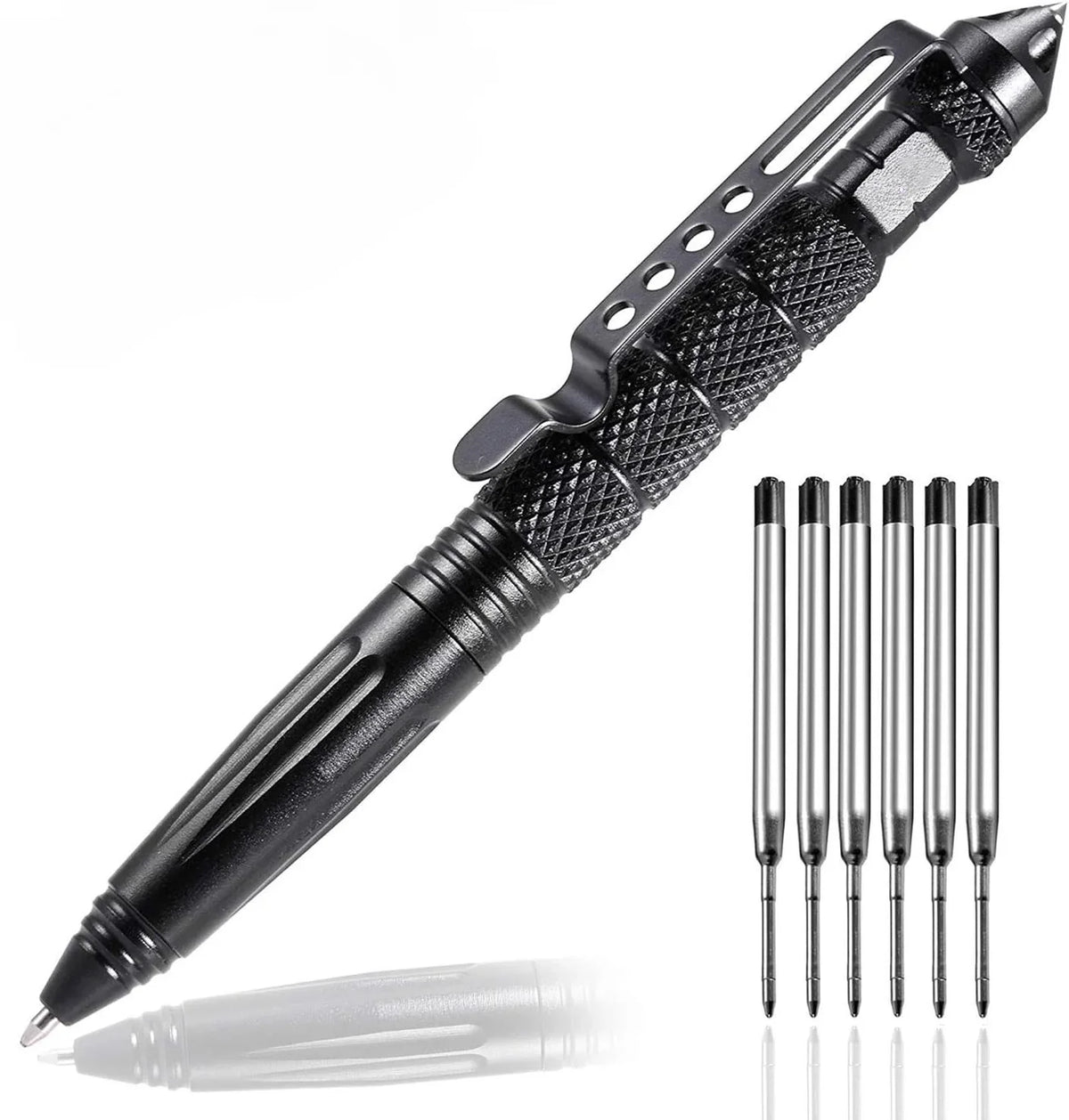 Tactical Pen Self Defense Glass Breaker Tungsten Steel Writing