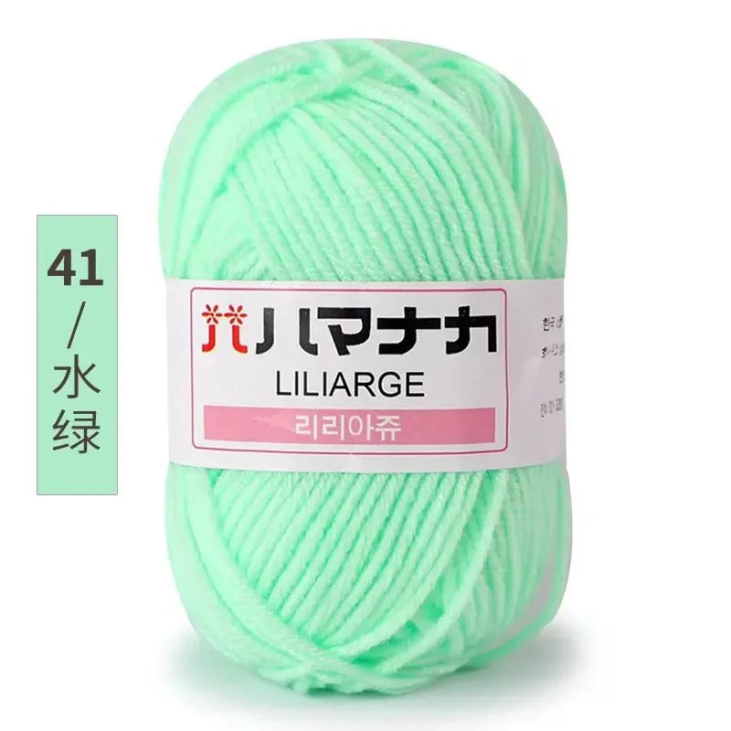 Soft Cotton Baby Yarn Thick Velvet Crochet Knitting Wool