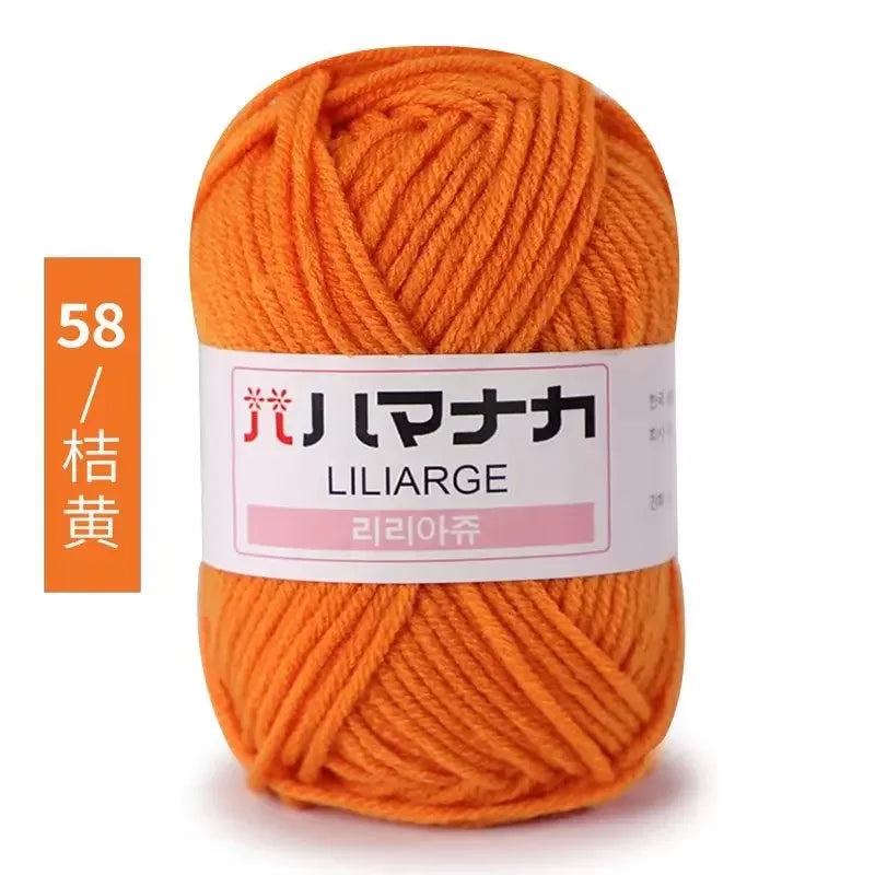 Soft Cotton Baby Yarn Thick Velvet Crochet Knitting Wool