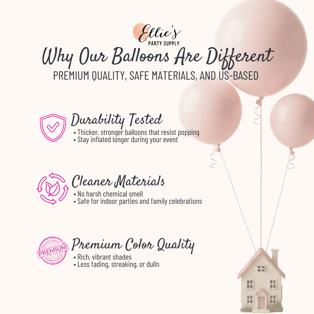 Dusty Rose Boho Balloon Garland Kit | Blush Chrome Rose Gold DIY Arch