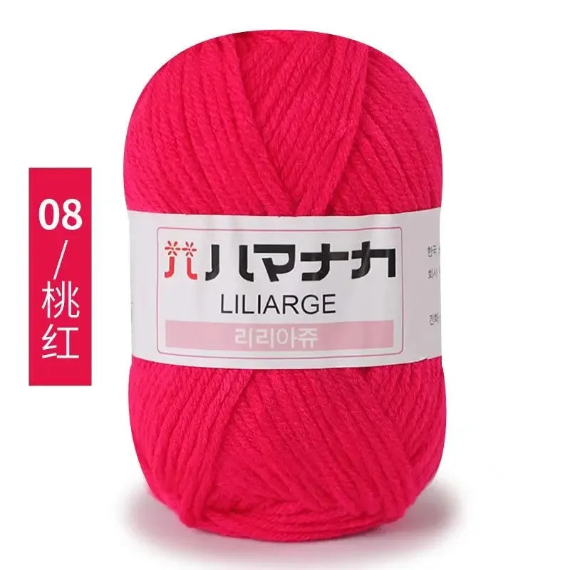 Soft Cotton Baby Yarn Thick Velvet Crochet Knitting Wool