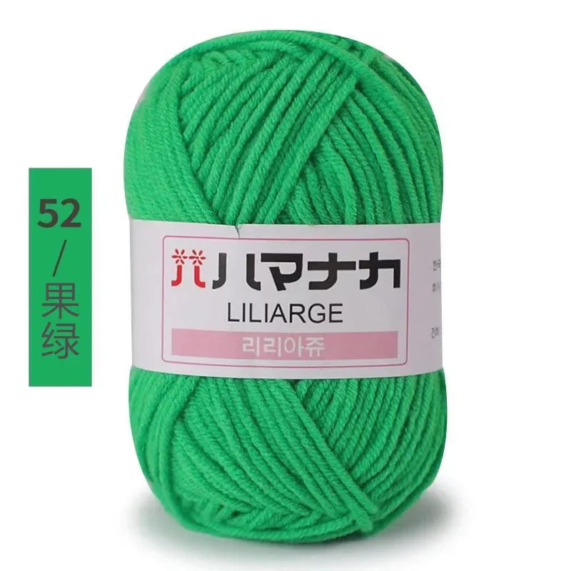 Soft Cotton Baby Yarn Thick Velvet Crochet Knitting Wool