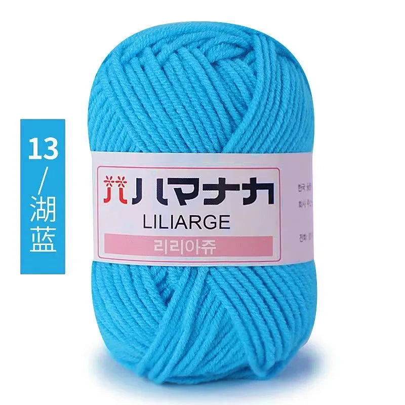 Soft Cotton Baby Yarn Thick Velvet Crochet Knitting Wool