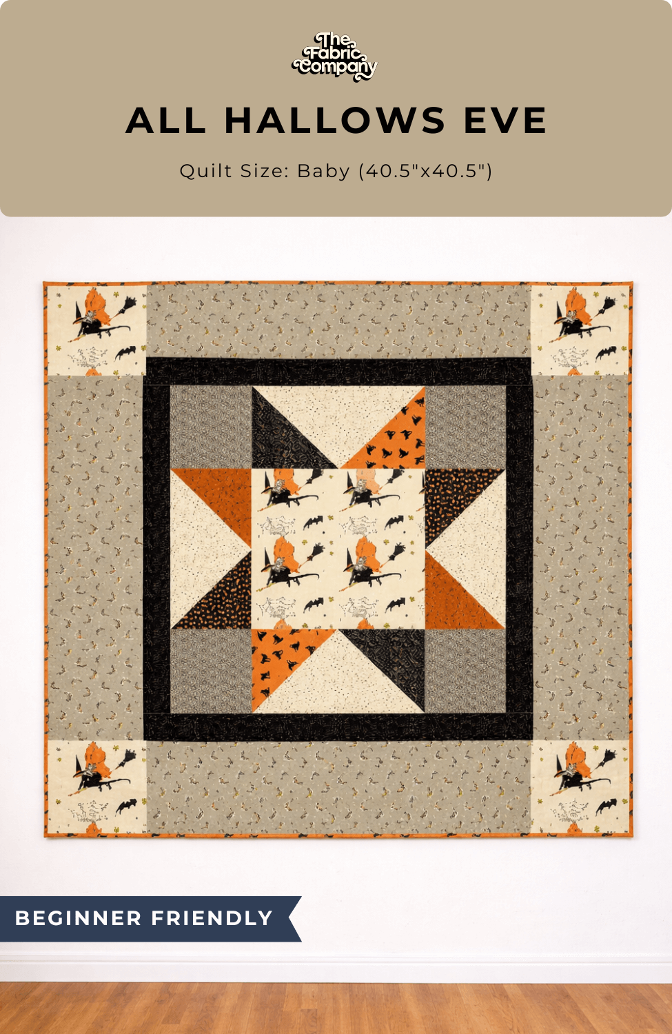 All Hallows Eve - Quilt Kit | Batting Included