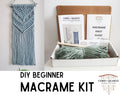 "May" Macramé Wall Hanging DIY Kit – Beginner-Friendly Boho Home Decor