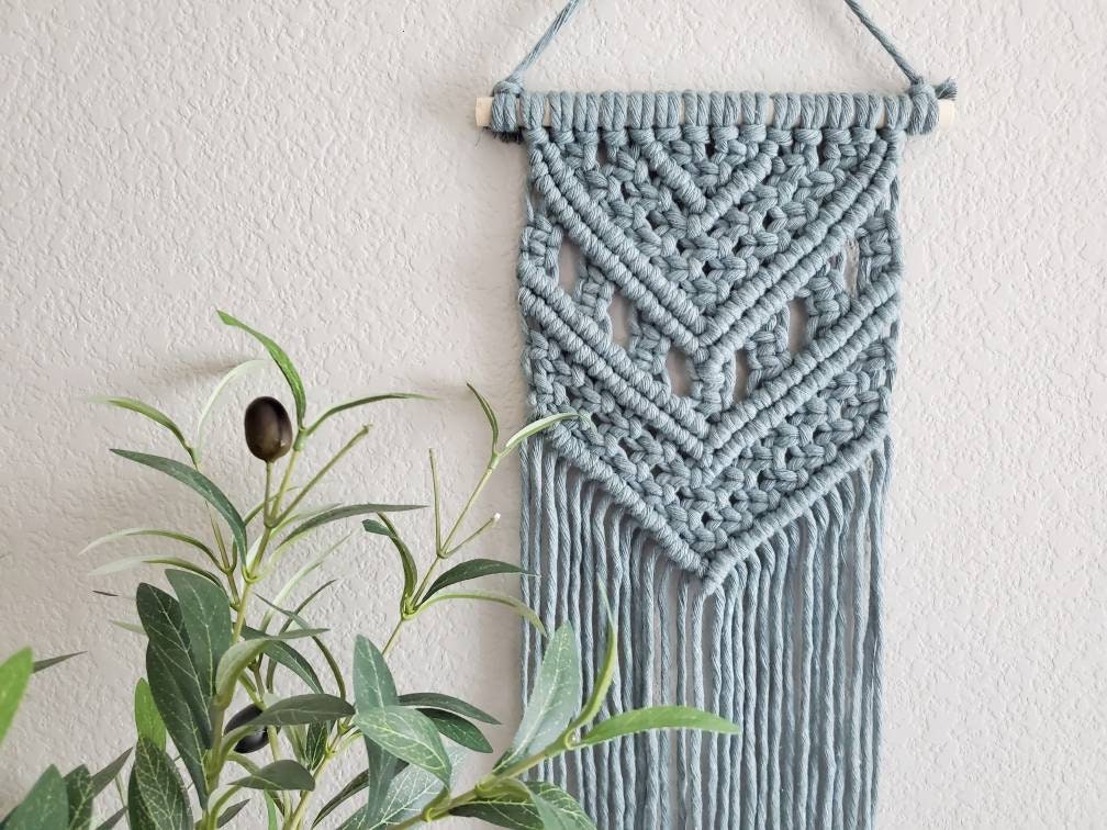 "May" Macramé Wall Hanging DIY Kit – Beginner-Friendly Boho Home Decor