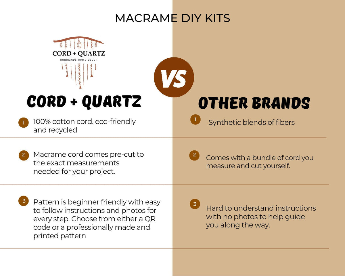 Macramé Keychain DIY Kit – Beginner-Friendly Mini Craft Kit & Gift Idea