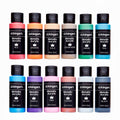 Studio Acrylic Paint - 60ml Bottles - 12 Metallic Colors